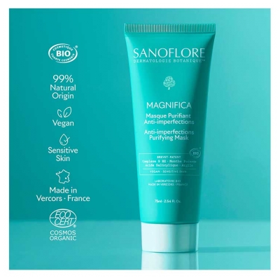 Sanoflore Magnifica Masque Purifiant Anti-Imperfections - 75 ml