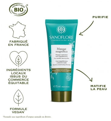 Sanoflore Magnifica Masque Purifiant Anti-Imperfections - 75 ml