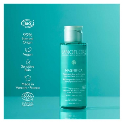 Sanoflore Magnifica Aqua Lotion Anti-Imperfections Bio 100 ml 