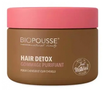 Biopousse Hair Detox Gommage Purifiant pour Cheveux et Cuir Chevelu 200 ml