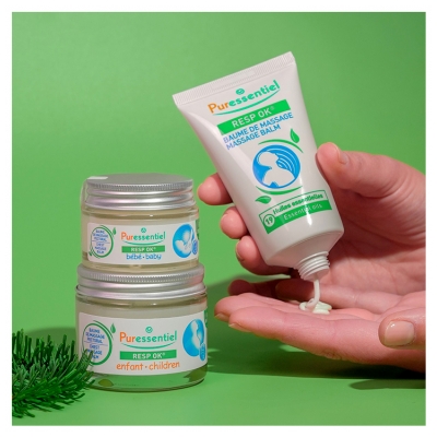 Puressentiel Resp OK Baume de Massage Pectoral Enfant Dès 3 Ans 60 ml
