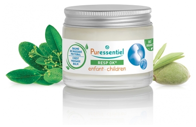 Puressentiel Resp OK Baume de Massage Pectoral Enfant Dès 3 Ans 60 ml