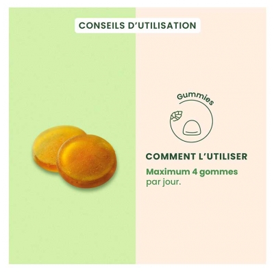 HerbalGem Gorge Duo Propolis Verte et Brune Bio 24 Gommes