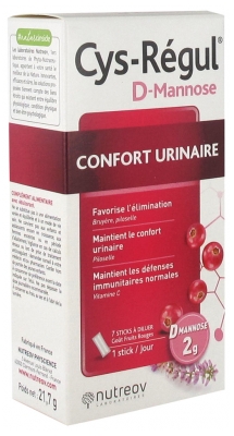 Cys-régul D-Mannose Confort Urinaire 10 Sticks