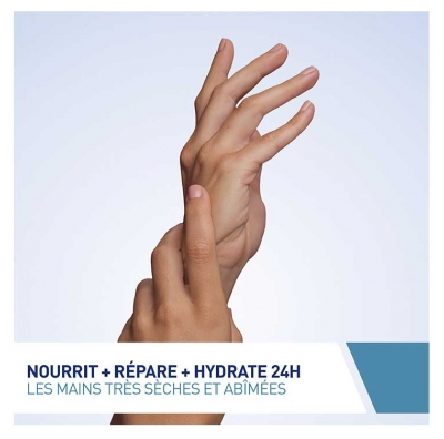 CeraVe Crème Mains Réparatrice Sans Parfum Lot de 2 x 50 ml