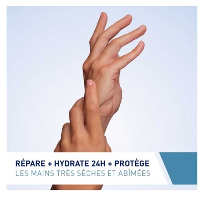 CeraVe Crème Mains Réparatrice Sans Parfum Lot de 2 x 50 ml