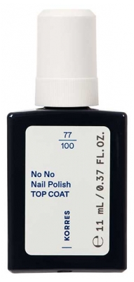 Korres No No Vernis à Ongles Top Coat Protecteur 11 ml
