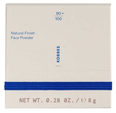 Korres Natural Finish Poudre Visage Teintée 8 g - Teinte : 02 Medium