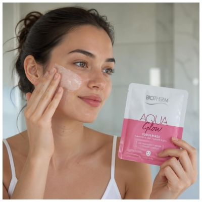 Biotherm Aqua Glow Flash Masque Éclat & Hydratation 31 g