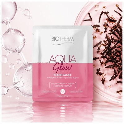 Biotherm Aqua Glow Flash Masque Éclat & Hydratation 31 g