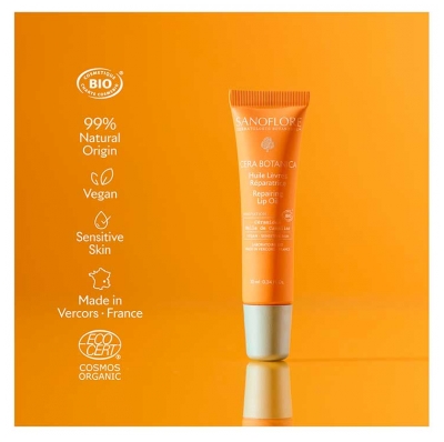 Sanoflore Cera Botanica Huile pour les Lèvres Réparatrice Bio 10 ml