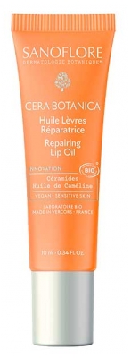 Sanoflore Cera Botanica Huile pour les Lèvres Réparatrice Bio 10 ml