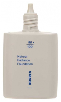 Korres Natural Radiance Fond de Teint Couvrance Moyenne 30 ml