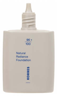 Korres Natural Radiance Fond de Teint Couvrance Moyenne 30 ml - Teinte : 02 Medium