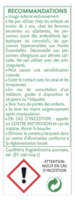 Phytosun Arôms Gaulthérie / Gaultheria fragrantissima Bio 10 ml