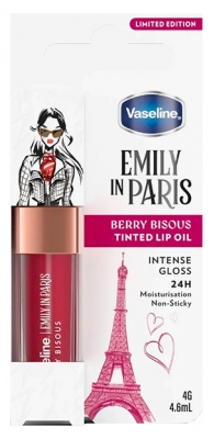 Vaseline Emily in Paris Huile à Lèvres Teintée Édition Limitée 4 Grammes - Teinte : Berry Bisous
