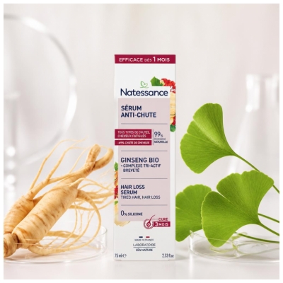 Natessance Sérum Anti-Chute au Ginseng 75 ml