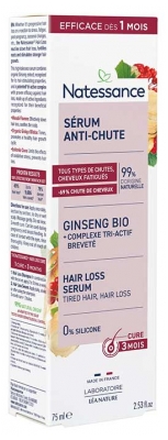 Natessance Sérum Anti-Chute au Ginseng 75 ml