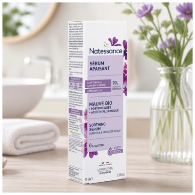Natessance Sérum Apaisant à la Mauve 75 ml