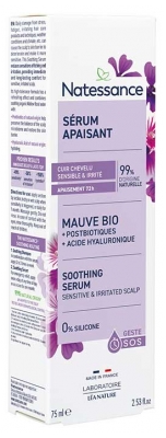 Natessance Sérum Apaisant à la Mauve 75 ml