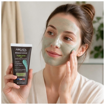Argaïa Masque Argile Verte Visage 100 ML