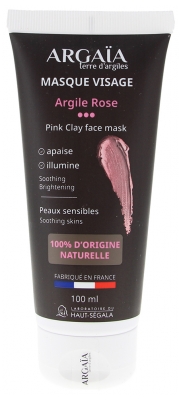 Laboratoire du Haut-Ségala Masque Visage Argile Rose 100 ML