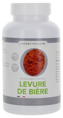 L'Herbôthicaire Poudre de Levure de Bière 180 Gélules