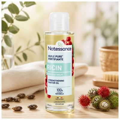 Natessance Huile de Ricin Fortifiante 100 ml