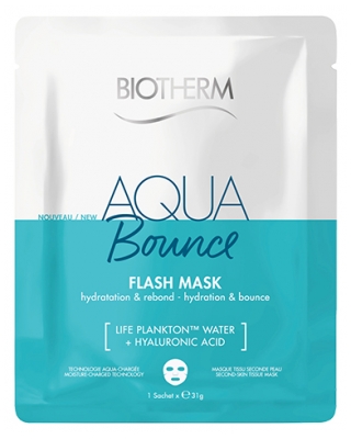 Biotherm Aqua Bounce Flash Masque Rebond et Hydratation 31 g