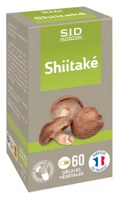 S.I.D Nutrition Shiitaké Micro Granules 60 Gélules Végétales