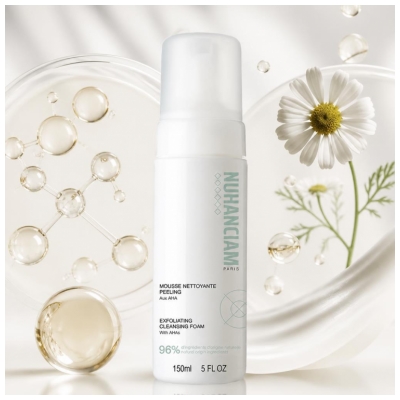Nuhanciam Mousse Nettoyante Peeling Aux AHA 150 ml