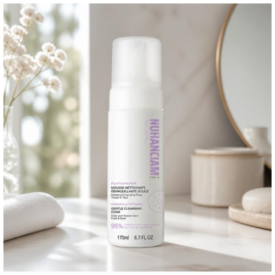 Nuhanciam Mousse Nettoyante Démaquillante Douce 170 ml