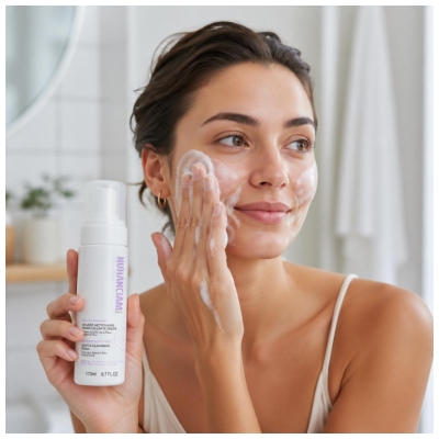 Nuhanciam Mousse Nettoyante Démaquillante Douce 170 ml