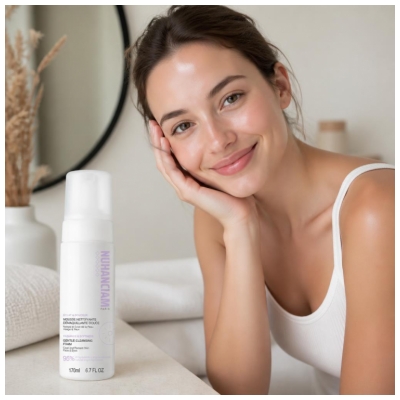 Nuhanciam Mousse Nettoyante Démaquillante Douce 170 ml