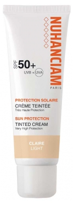 Nuhanciam Crème Solaire Teintée SPF50+ 50 ml - Teinte : Claire