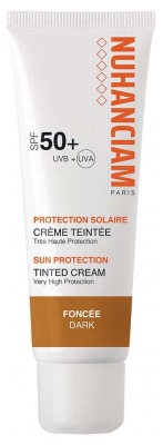 Nuhanciam Crème Solaire Teintée SPF50+ 50 ml - Teinte : Foncée