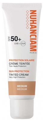 Nuhanciam Crème Solaire Teintée SPF50+ 50 ml - Teinte : Médium