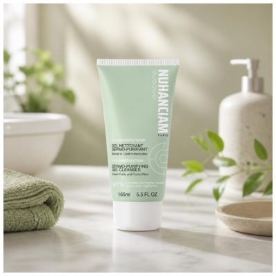Nuhanciam Gel Nettoyant Dermo-Purifiant 165 ml