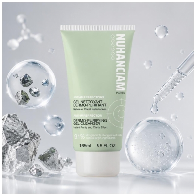 Nuhanciam Gel Nettoyant Dermo-Purifiant 165 ml