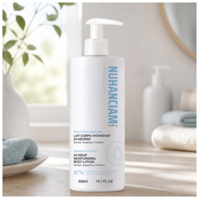 Nuhanciam Lait Corps Hydratant 24 Heures 500 ml