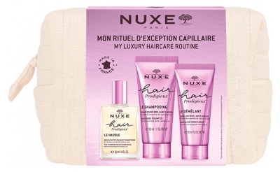 Nuxe Hair Prodigieux Mon Rituel d'Exception Capillaire 3 Produits