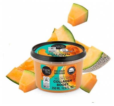 Organic Shop Gommage Collagen Boost Melon 250 ml