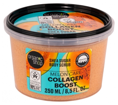 Organic Shop Gommage Collagen Boost Melon 250 ml