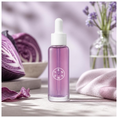 Serumkind Sérum Nourrissant Visage au Chou Rouge de Jéju 30 ml