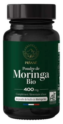 Phytalessence Moringa 400 mg Complément Alimentaire Bio 60 Gélules