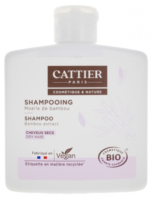 Cattier Shampooing Moelle de Bambou Cheveux Secs 250 ml