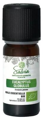 Salvia Nutrition Huile Essentielle Eucalyptus Globulus Biologique 10 ML