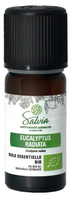 Salvia Nutrition Huile Essentielle Eucalyptus Radiata Biologique 10 ML
