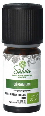 Salvia Nutrition Huile Essentielle Géranium Biologique 5 ML