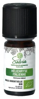 Salvia Nutrition Huile Essentielle Hélichryse Italienne Biologique 5 ML